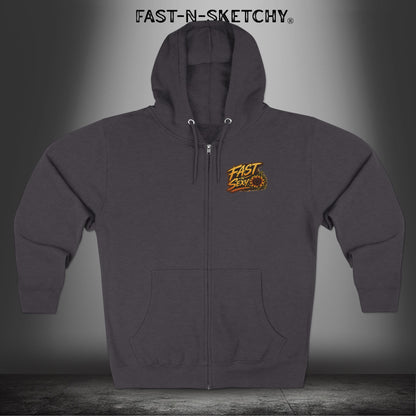 Grow Towards the Sun, Bloom Forever: Zip Hoodie