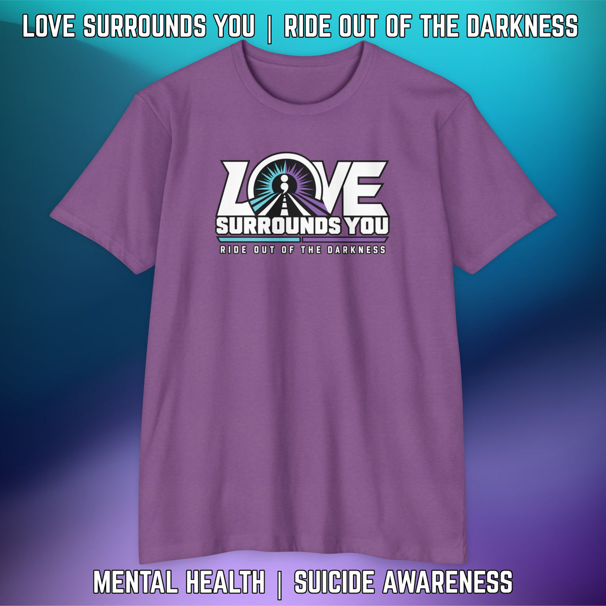 If You’re Looking For A Sign.... QR Code Love Surrounds You Suicide Awareness Tee - LSY