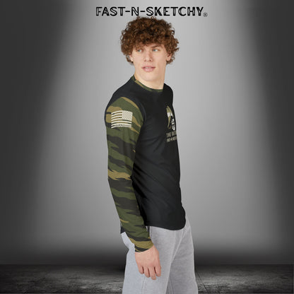 The Outback: Where Everything Wants to Kill You. Including Me: Military Edition UV Riding Long-Sleeve Tee