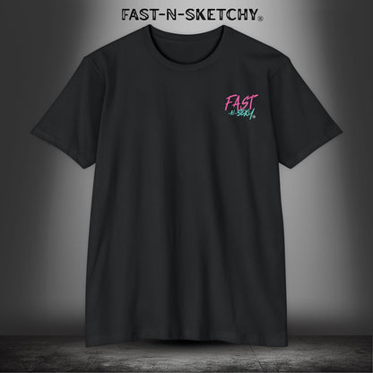 FAST-N-SEXY - THE YEAR OF THE SNAKE: Unisex CVC Jersey T-Shirt - Bold Graphic Tee for Trendsetters