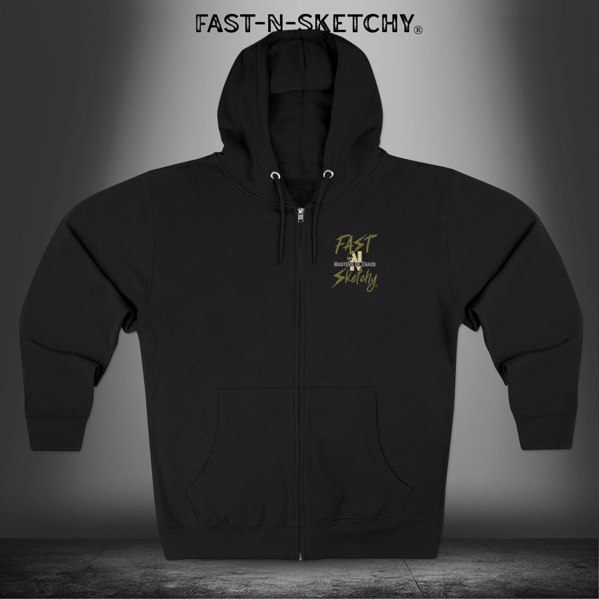 Pew Pew Expert: Military Edition -  Zip Hoodie