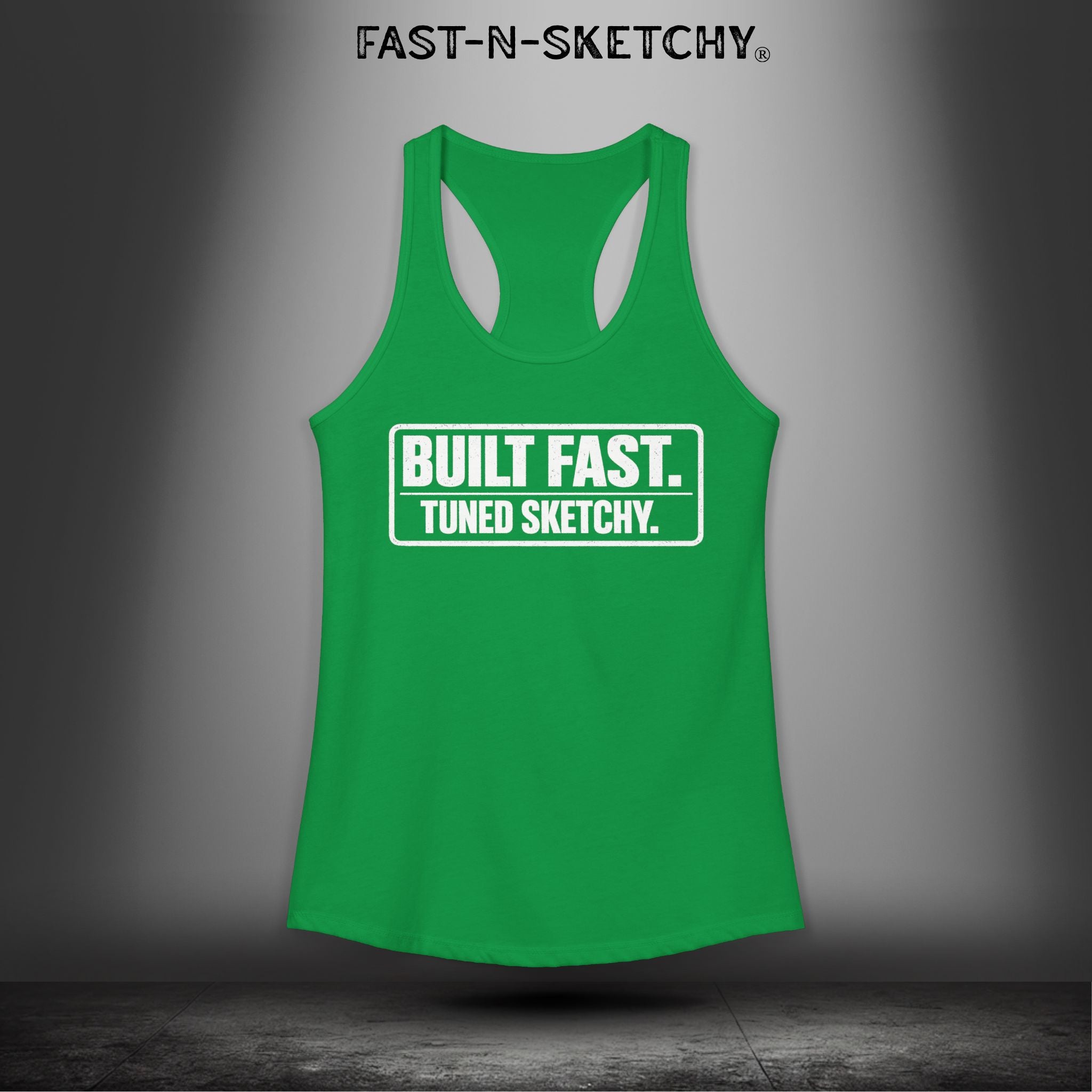 Built Fast, Tuned Sketchy: Bagger Racing Biker Edition Razorback Tank