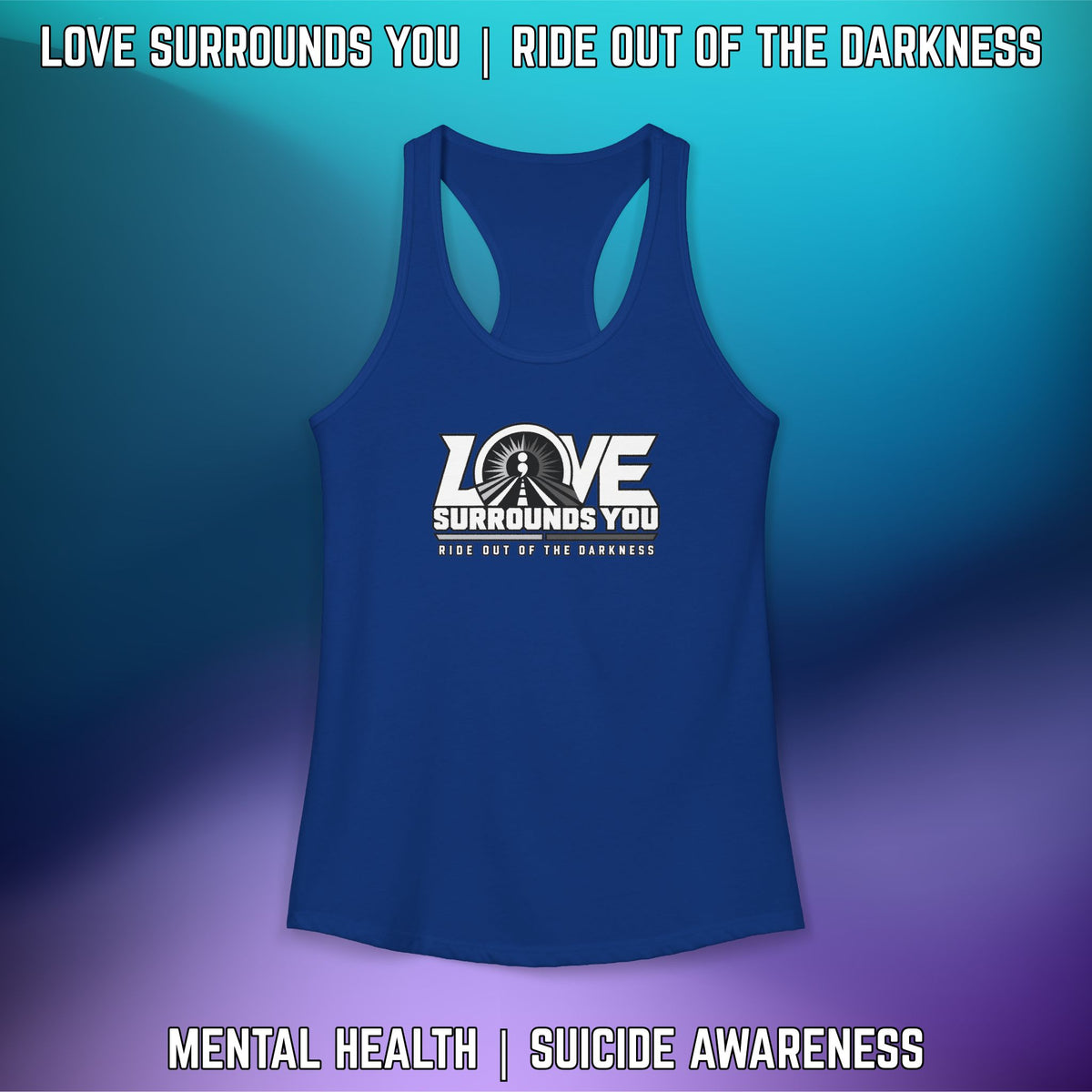 If You're Looking for a Sign.... QR Code Women's Ideal Racerback Tank - LSY