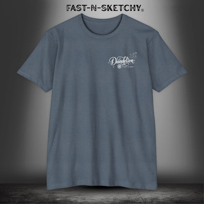 Dandelion: Born To Live Free, Riding on a Breeze - Rodeo Edition Premium Fitted Tee