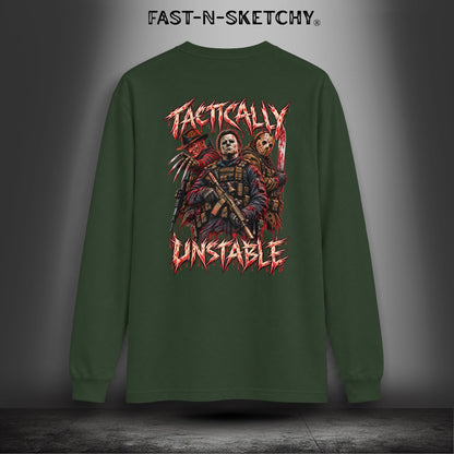 Tactically Unstable Horror Military Edition Long-sleeve Tee