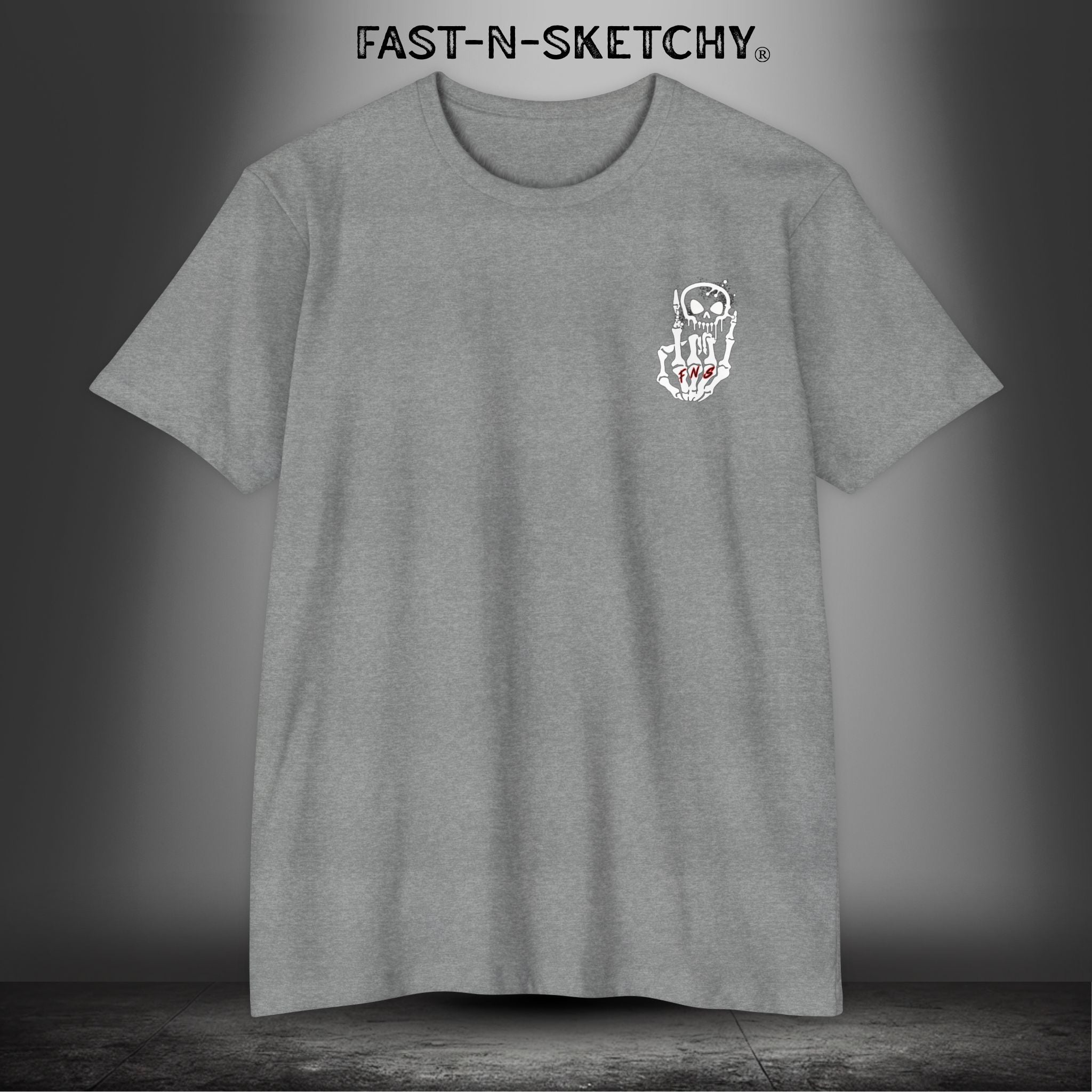 FAST-N-SKETCHY® - T-shirt Next Level 6210 (Dark Colors)