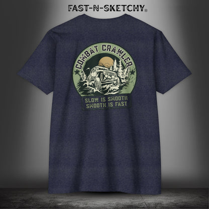 Combat Crawler - Slow is Smooth, Smooth is Fast (Jeep Edition) - T-Shirt