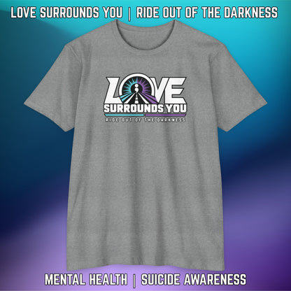 If You’re Looking For A Sign.... QR Code Love Surrounds You Suicide Awareness Tee - LSY