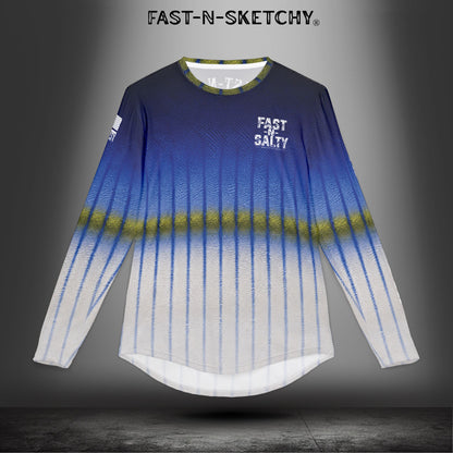 Marlin Camo Fast-N-Salty UV Protection Long Sleeve Shirt