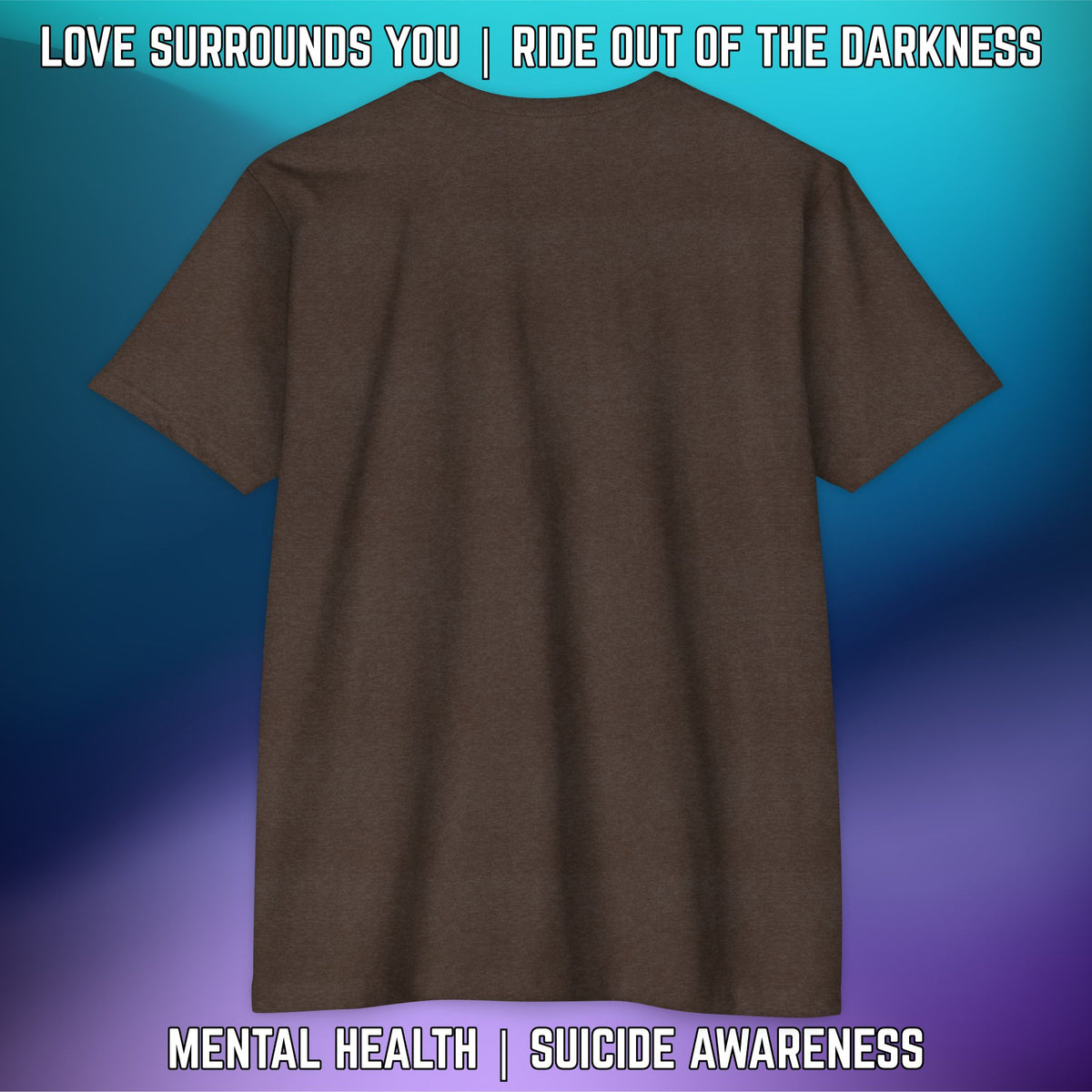 Ride Out of the Darkness Suicide Awareness T-Shirt — LSY
