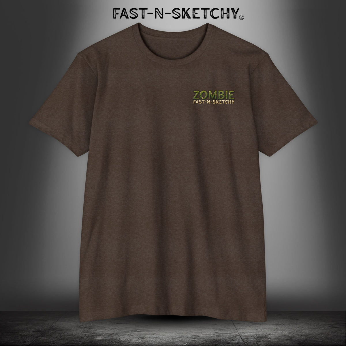 22 a Day, Not Today: Zombie T-Shirt by FAST-N-SKETCHY® - alternate view