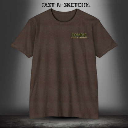 22 a Day, Not Today: Zombie T-Shirt by FAST-N-SKETCHY® - alternate view