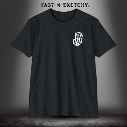 Fast-N-Sketchy Logo Premium Fitted Tee