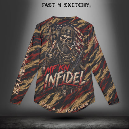 MF'KN Infidel Camo UV Protection Long Sleeve Tee
