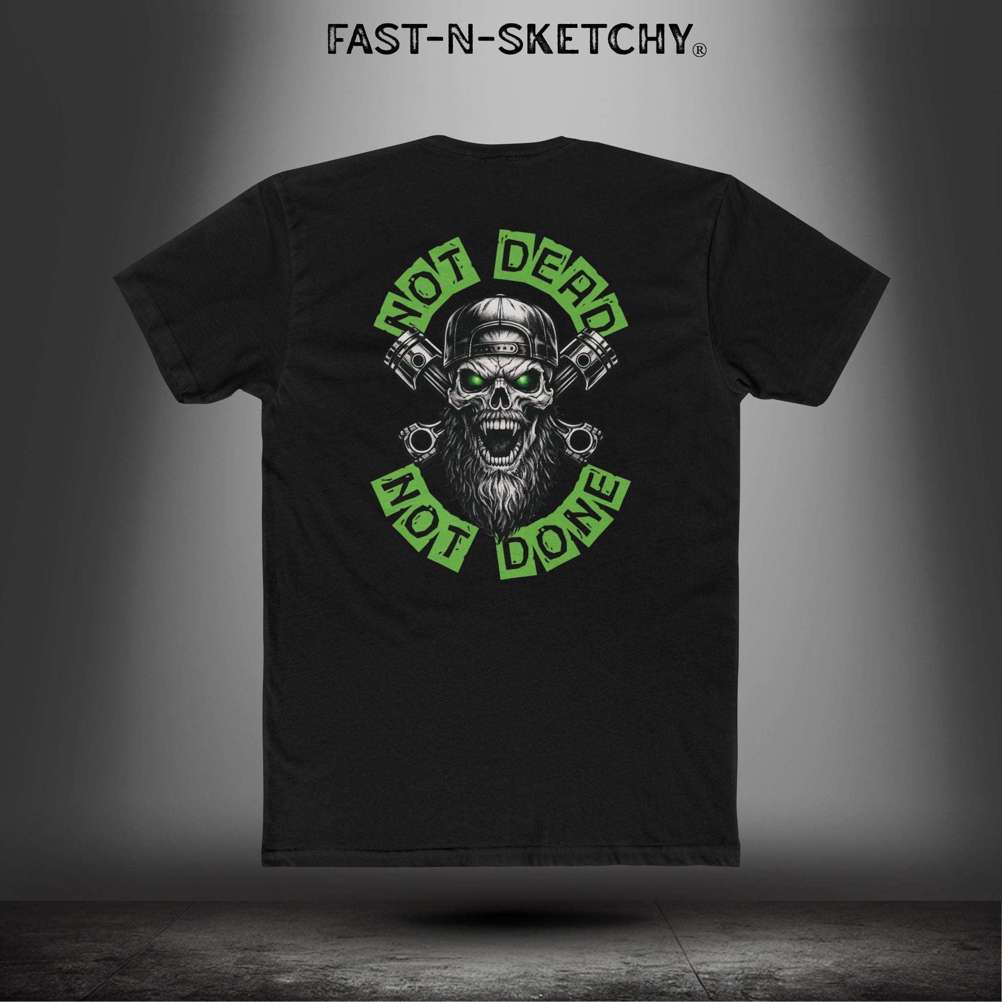 Not Dead, Not Done: Biker Edition Relaxed Classic Tee