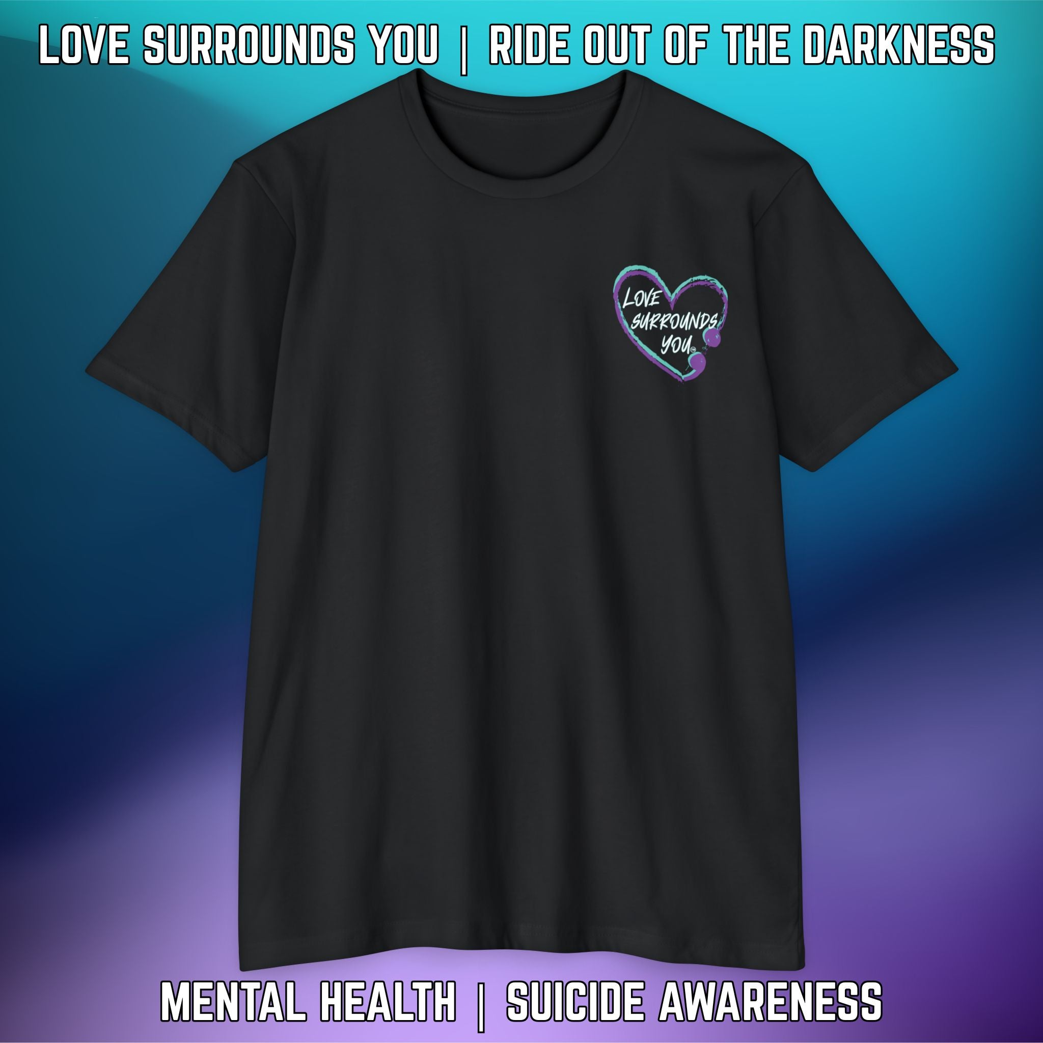 YOU ARE ENOUGH: T-Shirt Next Level 6210 (Dark Colors) - LSY