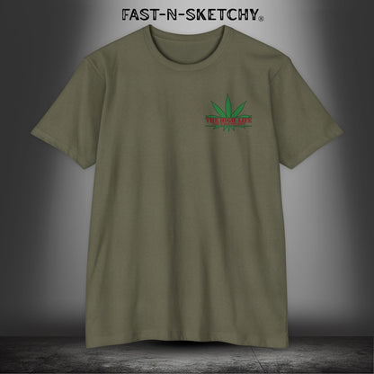 The Highlife: Roll Fatties & Bang Baddies: Biker Edition Premium Fitted Tee