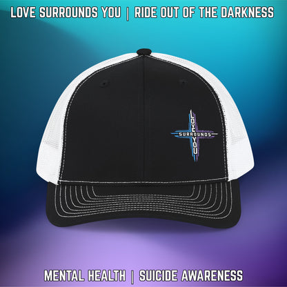 Cross 'Love Surrounds You' Suicide Awareness Snapback - LSY