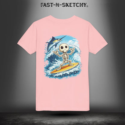 Surfing Skeleton: JAMO Collection, Made by Kids - Youth Tee