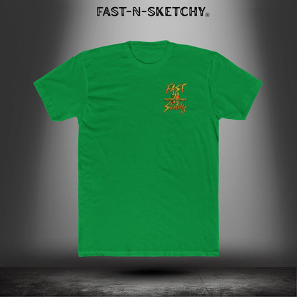 Crew Chief Said, Send It: Bagger Racing Biker Edition Relaxed Classic Tee