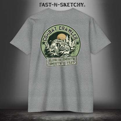 Combat Crawler - Slow is Smooth, Smooth is Fast (Jeep Edition) - T-Shirt
