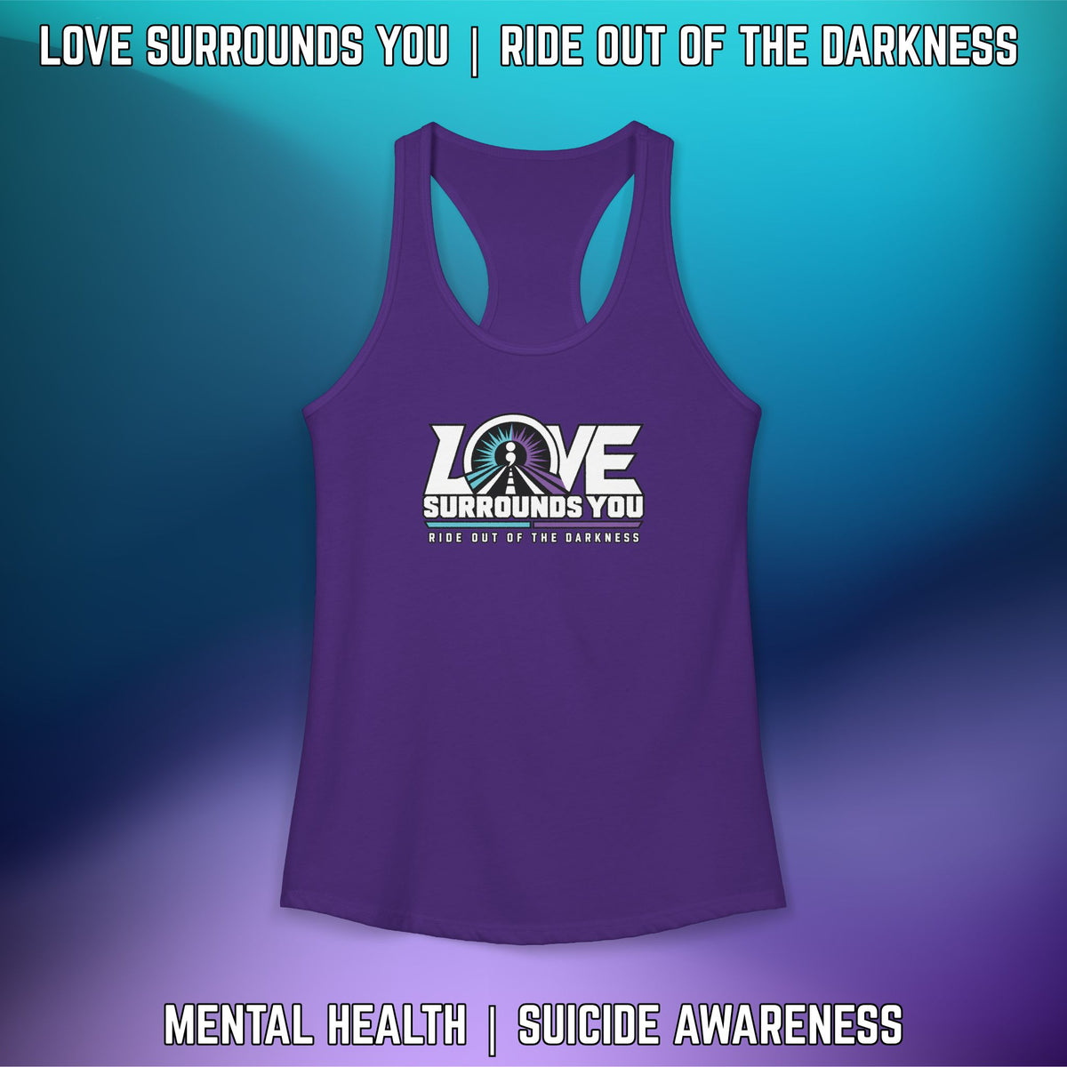If You're Looking for a Sign.... QR Code Women's Ideal Racerback Tank - LSY
