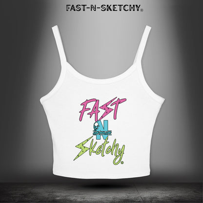 FAST-N-SKETCHY®: Spaghetti Strap Tank Top