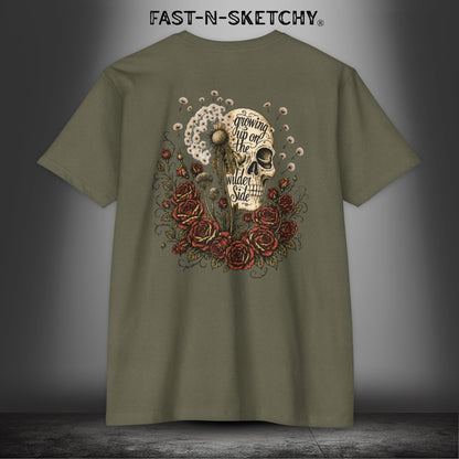 Dandelion: Growing Up On the Wilder Side - Premium Fitted Tee