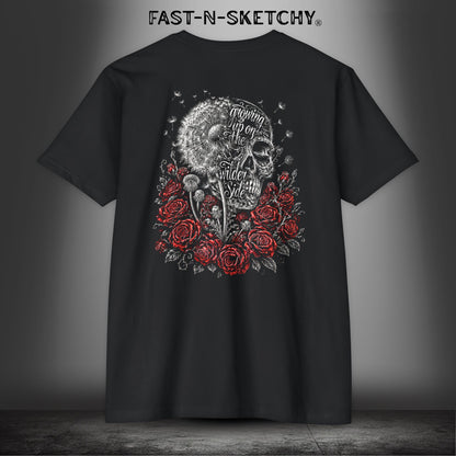 Dandelion: Growing Up On the Wilder Side - Premium Fitted Tee (Black)