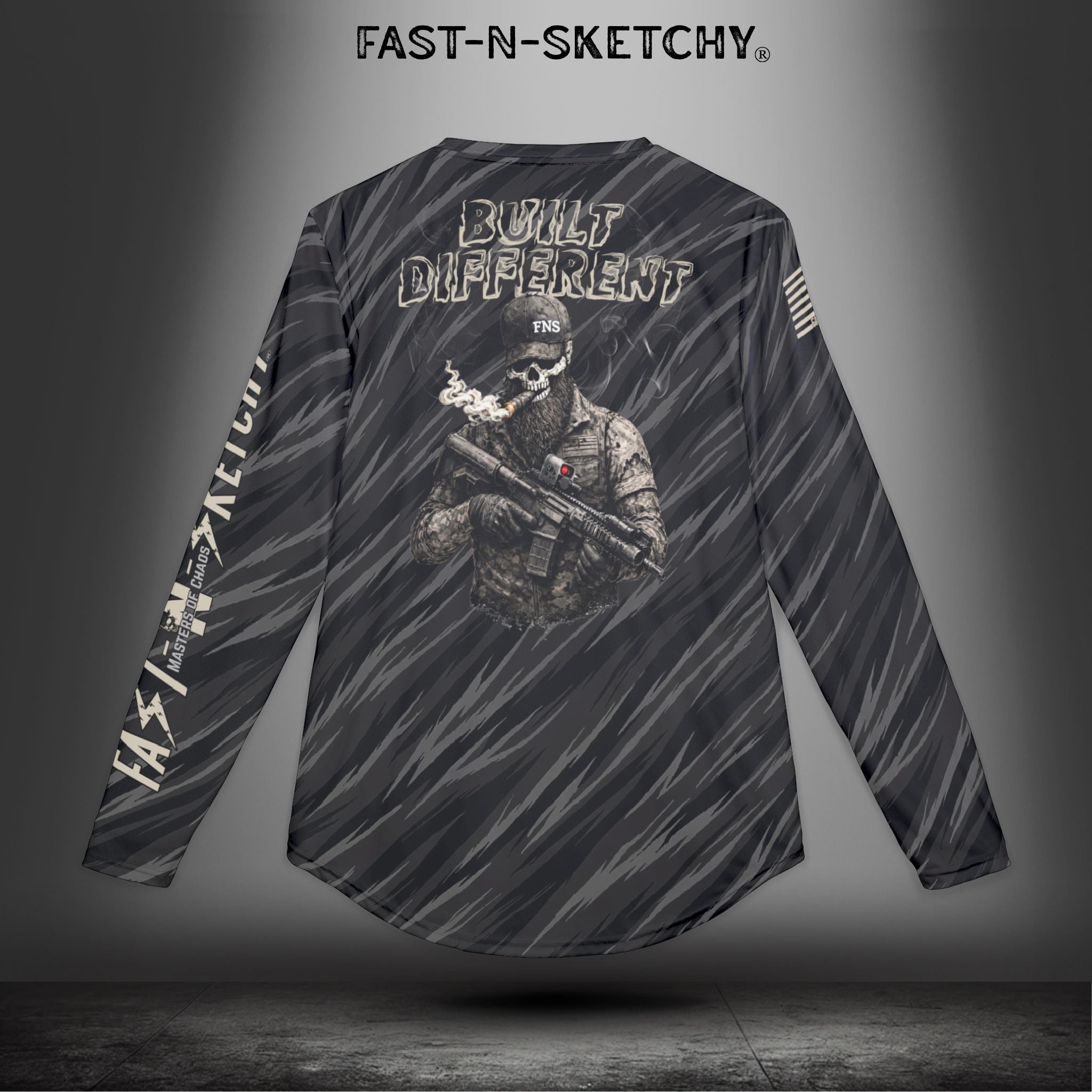 Built Different: Military Edition: Riding/Outdoor UV Protection Long Sleeve Shirt