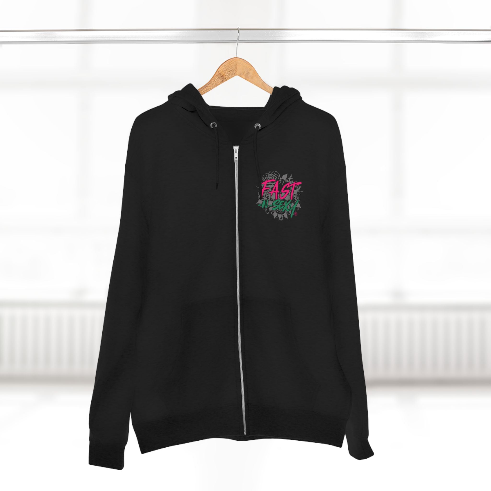 Full Moon Full Throttle: Biker Edition - Zip Up Hoodie