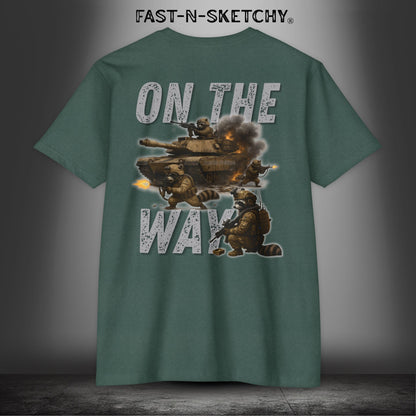 On the Way, The Rizzo: FAST-N-SKETCHY - T-Shirt next Level 6210