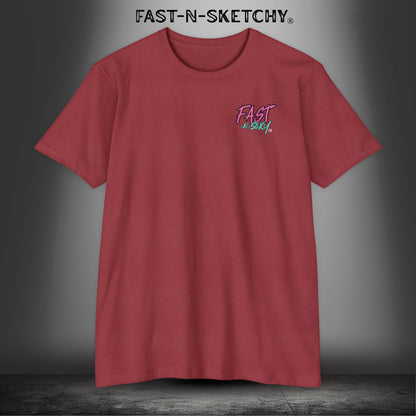 LOVE ME OR CHASE ME - FAST-N-SEXY: T-shirt Classic Fit Crewneck - Next Level 6210