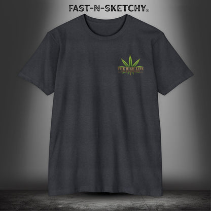 The Highlife: Roll Fatties & Bang Baddies: Biker Edition Premium Fitted Tee