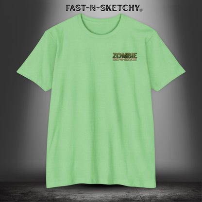 22 a Day, Not Today: Zombie T-Shirt by FAST-N-SKETCHY® - alternate view