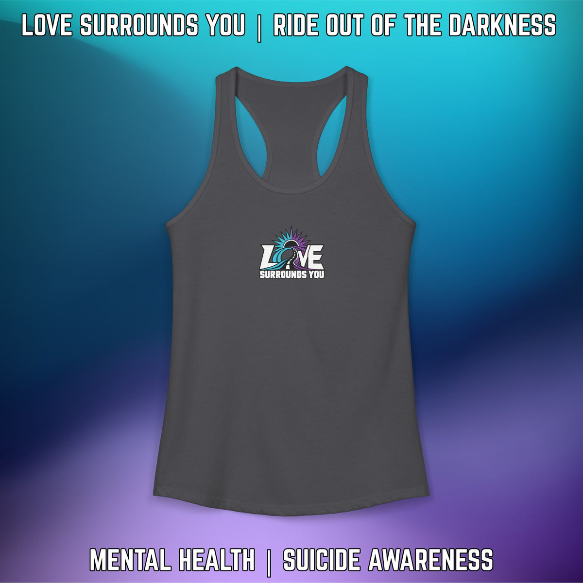 If You're Looking for a Sign.... QR Code Women's Ideal Racerback Tank - LSY