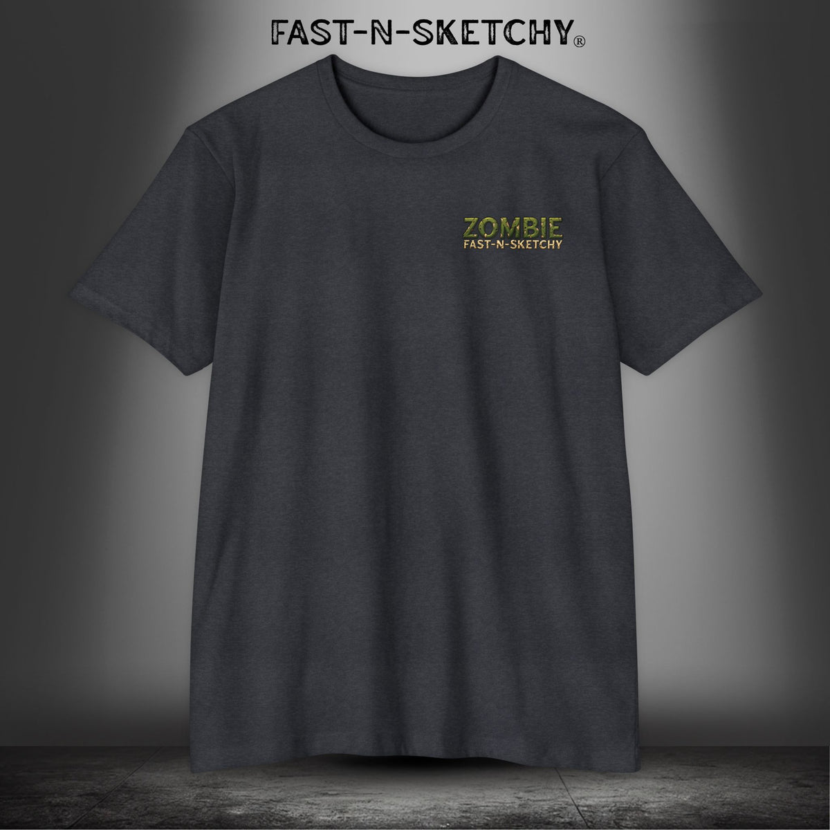 22 a Day, Not Today: Zombie T-Shirt by FAST-N-SKETCHY® - alternate view