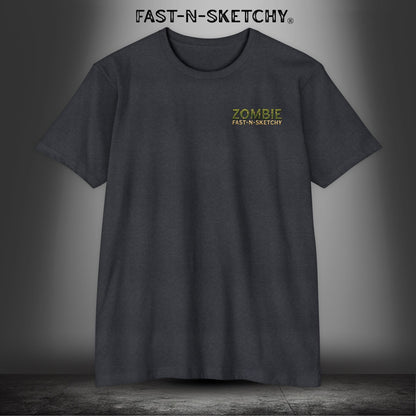 22 a Day, Not Today: Zombie T-Shirt by FAST-N-SKETCHY® - alternate view