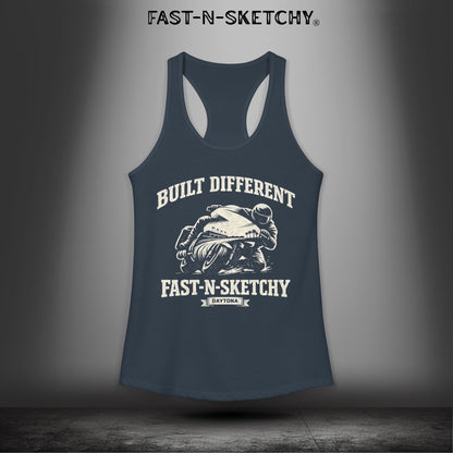 Built Different: Daytona Bike Week Bagger Racing Biker Edition Razorback Tank