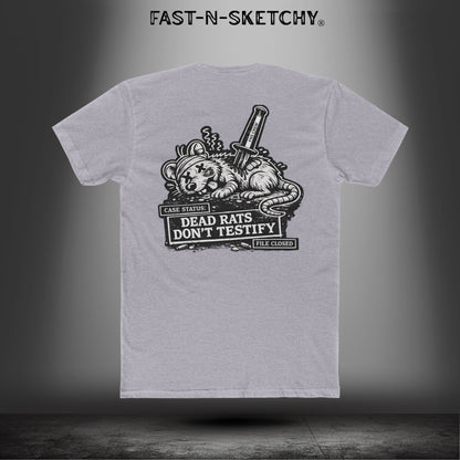 Dead Rats Don't Testify: Biker Edition Relaxed Classic Tee