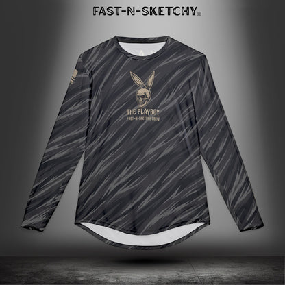 The Playboy "I'm Not a Player, I Just Bang a Lot": Military Edition Riding/Outdoor UV Protection Long Sleeve Shirt