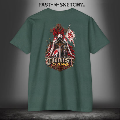 Crusaders' Christ Is King Tee: Military Edition