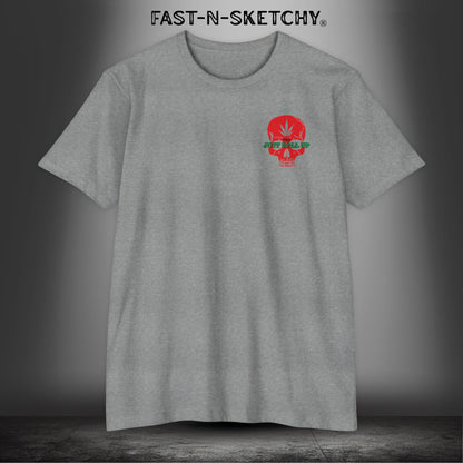 FREE MIND, FREE SOUL, JUST ROLL UP BY STONEY: T-shirt Next Level 6210