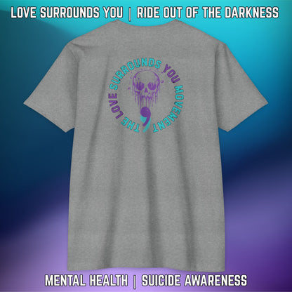 Overthinking... But Still Sparkling: Holiday Mental Health & Suicide Awareness Tee - LSY
