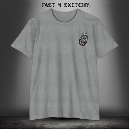FAST-N-SKETCHY - T-shirt Classic Fit Crewneck - Next Level 6210 (Light Colors)