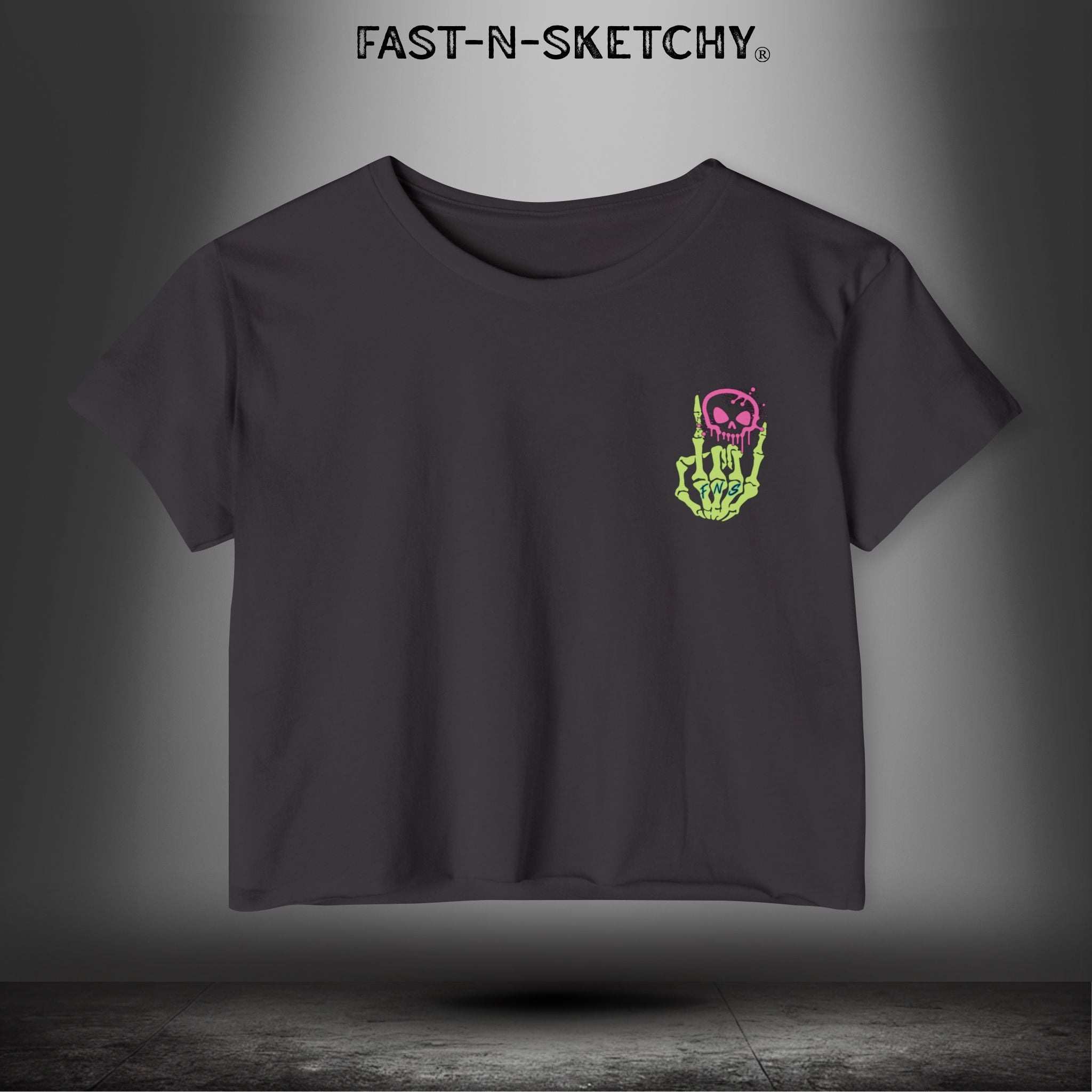 FAST-N-SKETCHY®: Crop Top (Hot Colors)