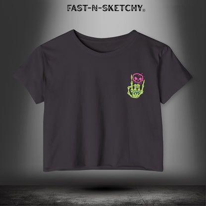 FAST-N-SKETCHY®: Crop Top (Hot Colors)
