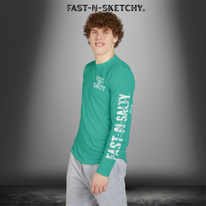 Mahi Mahi Fast-N-Salty UV Protection Long Sleeve Shirt - Perfect for Outdoor Adventures and Fishing