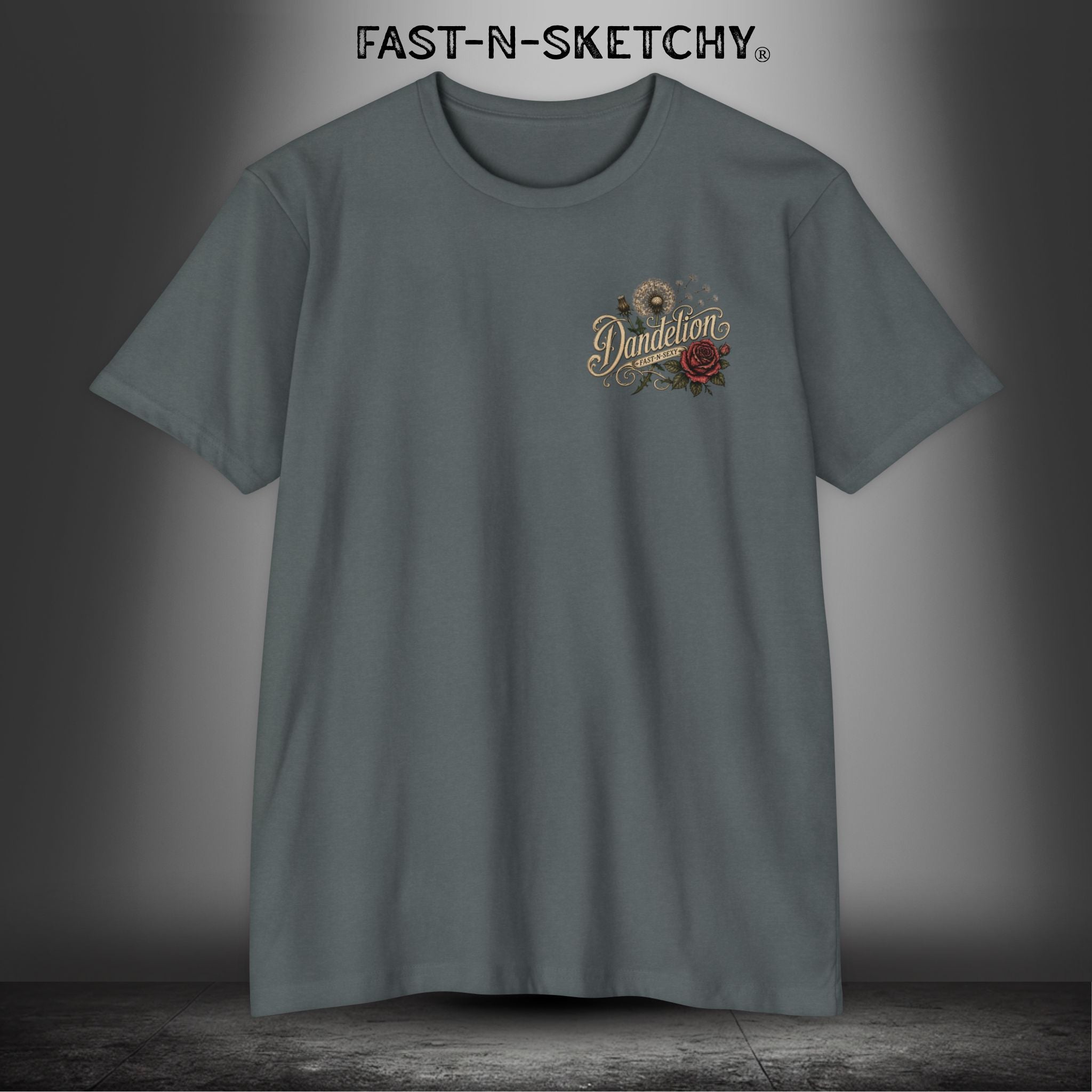 Dandelion: Growing Up On the Wilder Side - Premium Fitted Tee