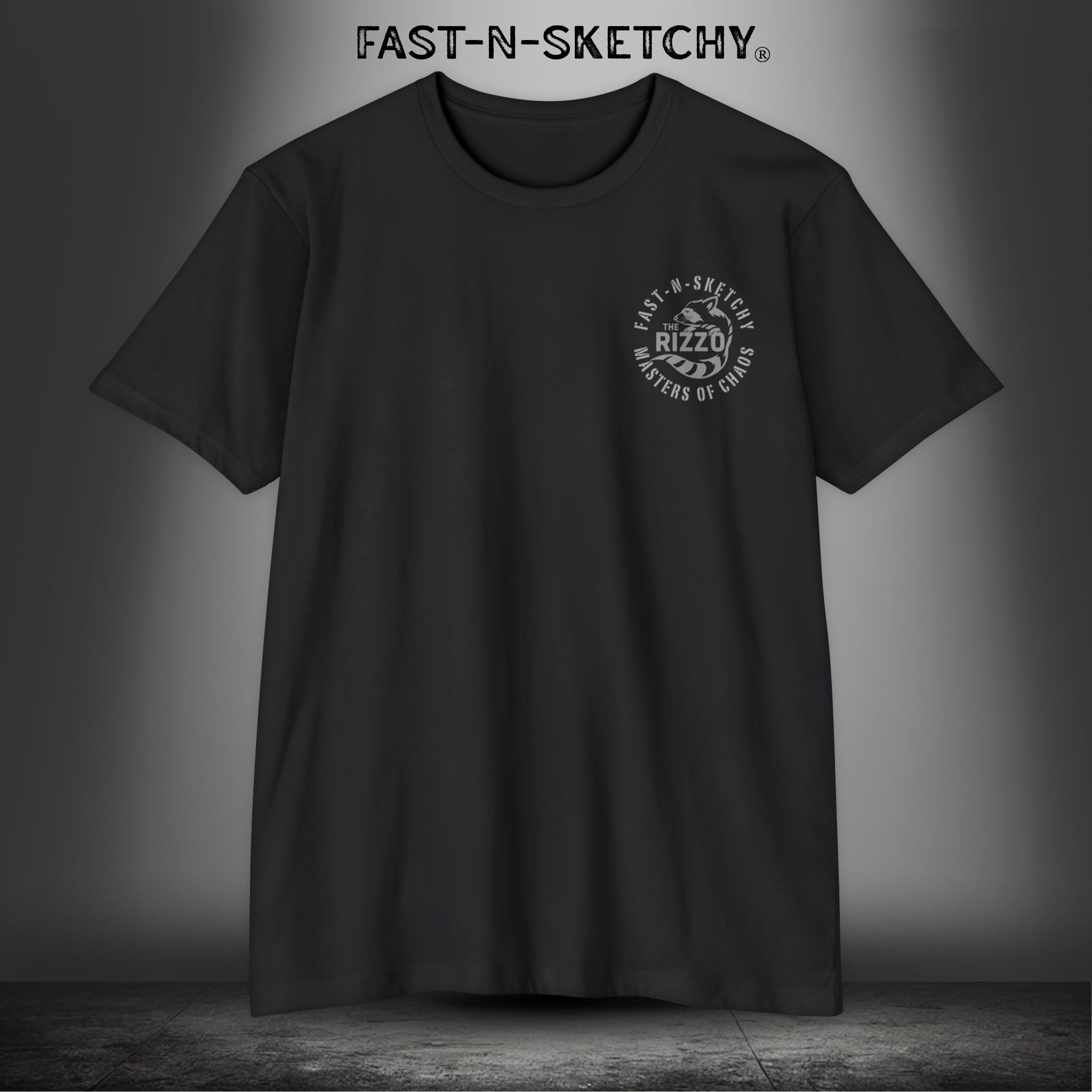 On the Way, The Rizzo: FAST-N-SKETCHY - T-Shirt next Level 6210